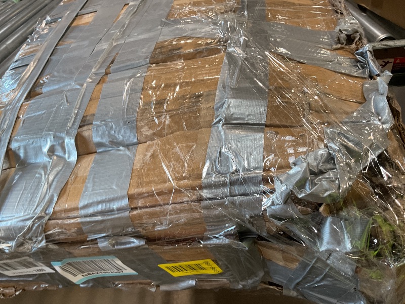 Photo 1 of **SELLING AS PARTIAL SET. ONE OF TWO BOXES** Garvee Hydraulic Lift Table Cart, 770 LBS Capacity 50 in Lifting Height, Double Scissor LiftTable with 4 Wheels and Non-Slip Pad for Material Handling and Transportation, Black