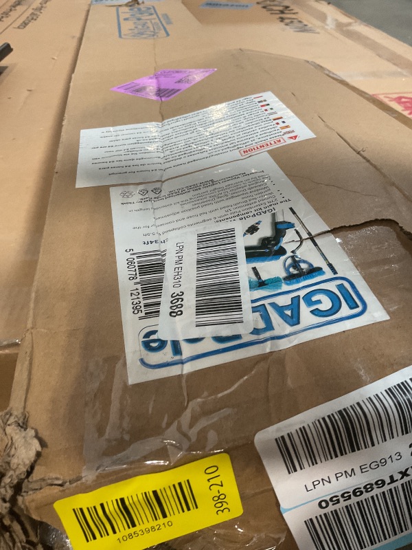 Photo 1 of ****RECOMENDED FOR PARTS / MISSING ASSEMBLY PIECES*** IGADPole 28 FT Water-Fed Washing Kit with Soap-Dispenser, Brush, 10? Squeegee & Cobweb Duster for Windows, Gutters, Solar Panels & Exterior Walls