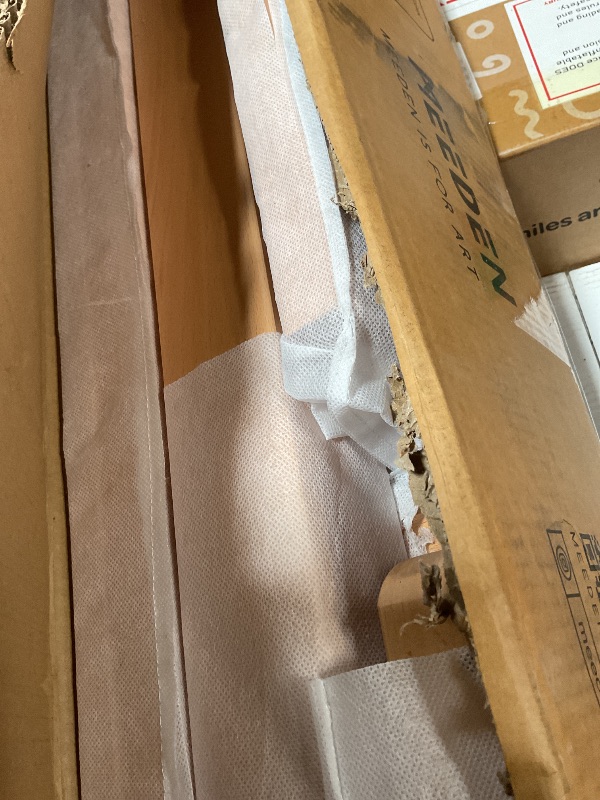 Photo 1 of ** scratch damage** MEEDEN Extra Large Heavy-Duty H-Frame Studio Easel - Solid Beech Wooden Artist Professional Easel, Painting Art Easel Stand with 4 Premium Locking Silent Caster Wheels, Hold Max 82"