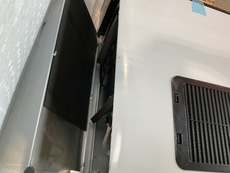 Photo 1 of **FRAME IS LOOSE**11.1in.60 lb./Day Nugget Ice Cubes,Double-Inlet Countertop Ice Maker 2-in-1Ice Maker Water Dispenser in Stainless steel