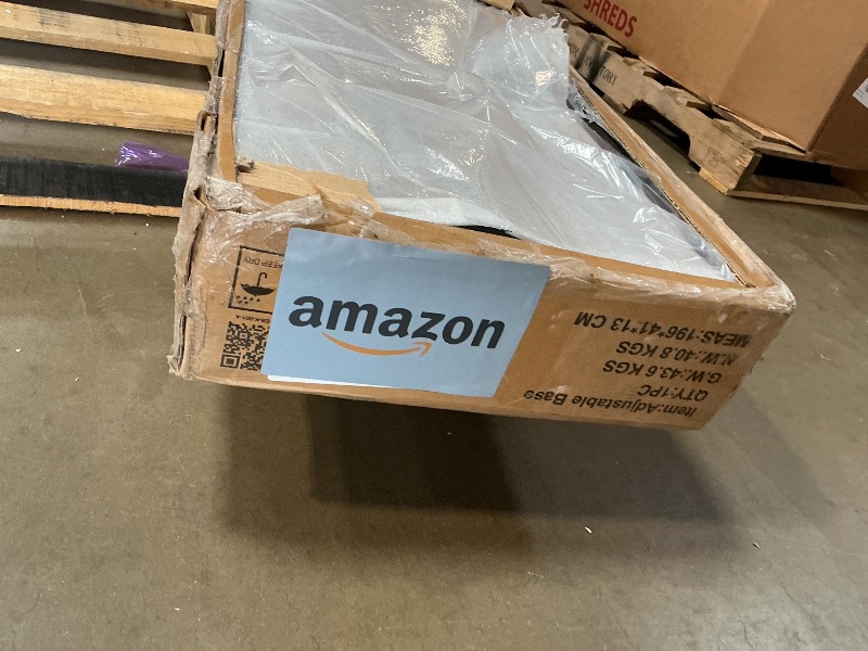 Photo 1 of *** ONLY ADJUSTABLE BASE NO BEDFRAME ***Mixcous King Adjustable Bed Frame Heavy Duty 750 lbs - Zero Gravity Electric Base with Wireless Remote for Back Pain Relief, Head & Foot Incline, Easy Assembly