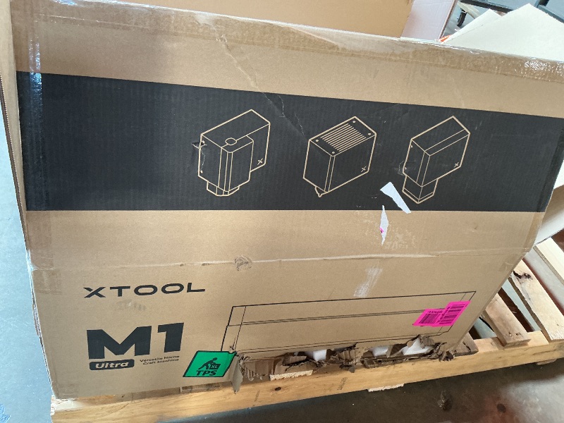 Photo 1 of ***FOR PARTS ONLY/ MISSING LAZER & TOOL (S)*** xTool M1 Ultra Laser Engraving Machine, 4-in-1 Craft Machine with 20W Laser Engraver, Inkjet Printing, Blade Cutting, Pen Drawing, Support Rotary Engraving on Tumblers - Advanced Bundle