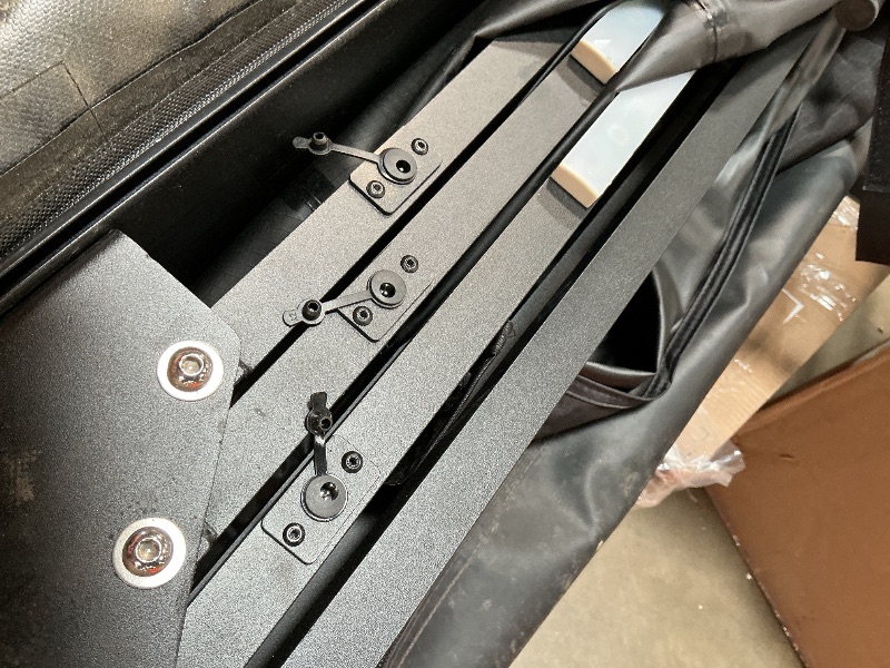 Photo 1 of *** RIPPED STITCH ON BAG ***SanHima Rooftop Tent Hard Shell - Hotham Side Overland Aluminium Roof Top Tent Side-Open Design, Larger Interior Space 81"x60"x49", Full Ceiling LED Light & Skyview Window, for Car SUV Truck Camping