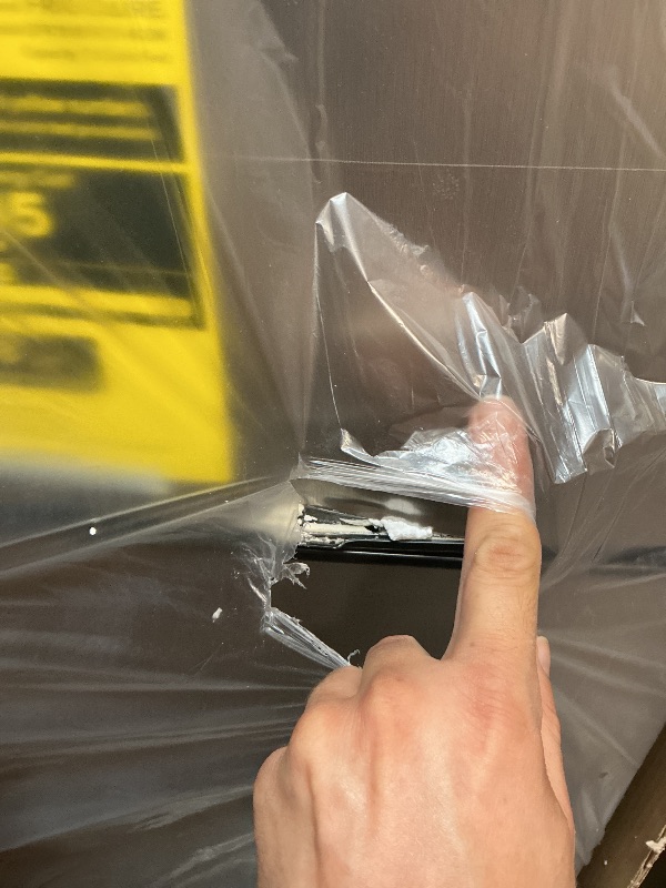 Photo 1 of *** MAJOR DENT ON FRONT***Frigidaire, 2 Door Apartment Size Refrigerator/Freezer Combo, 7.5 cu ft, Platinum Series, Stainless, 23" D x 21.5" W x 55.5" H