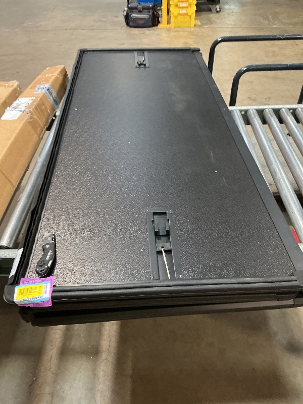 View 2 of ***MISSING PARTS ***Hard Folding Truck Bed Tonneau Cover Compatible with Chevy Silverado & GMC Sierra 2500 3500 HD 2020(New) 2021-2026 6.9 ft Standard Box(No CarbonPro Bed), Tri Fold On Top Style