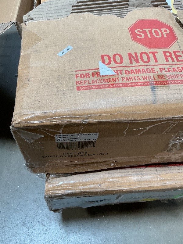 Photo 1 of ** two boxes. Minor scrap damage** Backyard Discovery Montpelier Cedar Wood Swing Set, Wave Slide, Clubhouse, Monkey Bars, Picnic Area, Snack Bar, Belt Swings, Trapeze, Balcony, Playhouse, Working Door, Ladder, Outdoor Playset