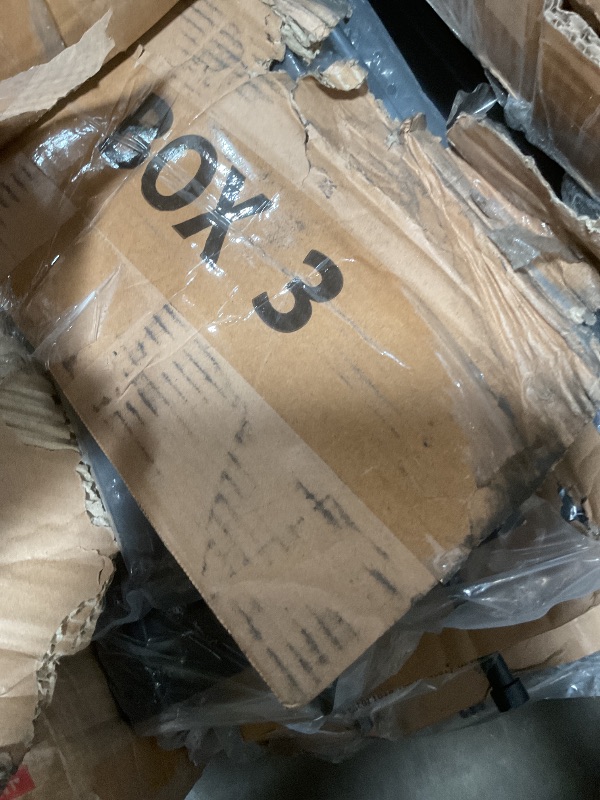 Photo 1 of ** will need a truck for pick up. One Pallet of five boxes.**Backyard Discovery Evanston 10-ft W x 20-ft L x 8-ft 2-in H Black Metal Attached Pergola