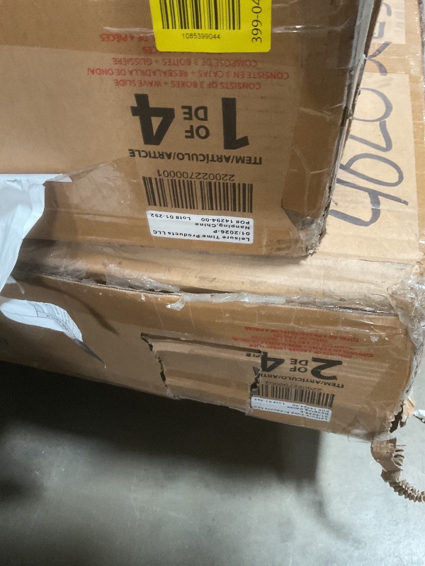 Photo 1 of ** three boxes and one slide. Dirt from transport.**Backyard Discovery Sterling Point Residential Wood Playset