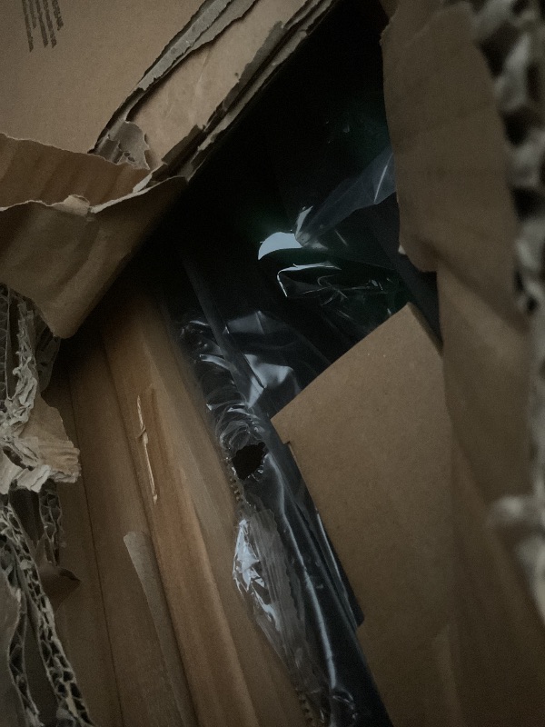 Photo 1 of ** dirt from transport. Minor scrape damage from transport. Two boxes and one slide** **Backyard Discovery Canyon Creek Cedar Wood Swing Set with Wave Slide, Clubhouse, Play Kitchen, Picnic Area, Belt Swings, Web Swing, Rock Wall, Balconies, Playhouse, St