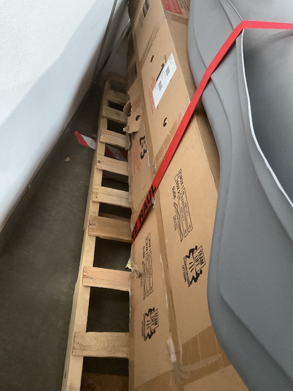 Photo 1 of ** dirt from transport. Minor scrape damage from transport. Two boxes and one slide** **Backyard Discovery Canyon Creek Cedar Wood Swing Set with Wave Slide, Clubhouse, Play Kitchen, Picnic Area, Belt Swings, Web Swing, Rock Wall, Balconies, Playhouse, St