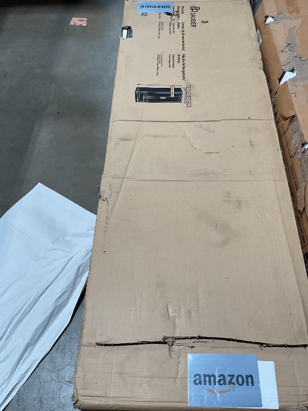 Photo 1 of ***MNIOR DAMAGE / HAS MULTIPLE SCRAPE & KNICK SPOTS ON WOOD WHERE BOX IS DAMAGED*** Sauder HomePlus Wardrobe/Pantry cabinets, L: 28.98" x W: 20.95" x H: 71.18", Dakota Oak finish