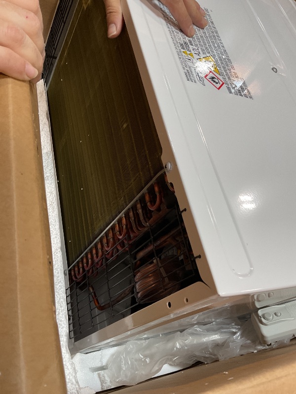 Photo 1 of ****needs 220 plug****
Keystone 10,000 BTU Wall Mounted Air Conditioner with Supplemental Heat and Dehumidifier, 230V, Wall AC with Remote Control for Small and Medium Sized Rooms up to 450 Sq.Ft., Quiet, High Efficiency AC