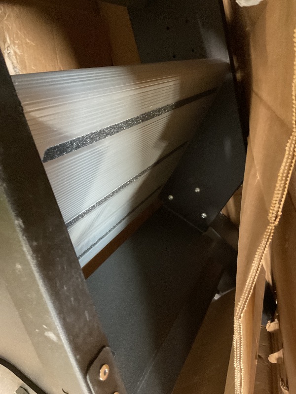 Photo 1 of ** scrapes/dirt **Lippert Solid Step 4.0 Premium Quad RV Camper Entry Steps with Lift Assist Gas Struts, 26" Step Width, XL Top Tread, 8" Rise, 500-lb. Weight Capacity, Adjustable Legs, Recessed Feet - 2024057000