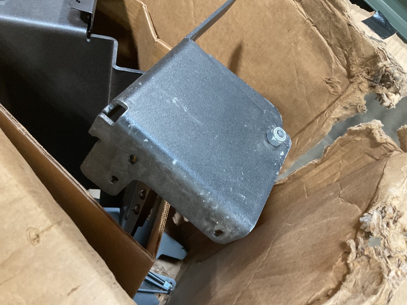 Photo 1 of ** scrapes/dirt **Lippert Solid Step 4.0 Premium Quad RV Camper Entry Steps with Lift Assist Gas Struts, 26" Step Width, XL Top Tread, 8" Rise, 500-lb. Weight Capacity, Adjustable Legs, Recessed Feet - 2024057000
