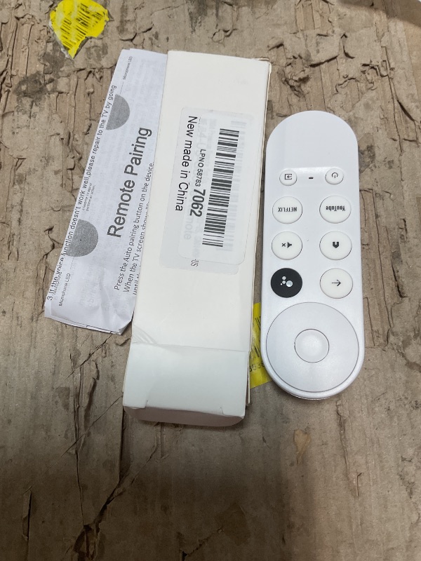 Photo 1 of anlvico Replacement Voice Remote for Google Chromecast 4K Snow HD TV, for Chromecast with Google-TV Remote, for GoogleTV HD/ 4K Snow Streaming Stick?for G9N9N, GA01919-US