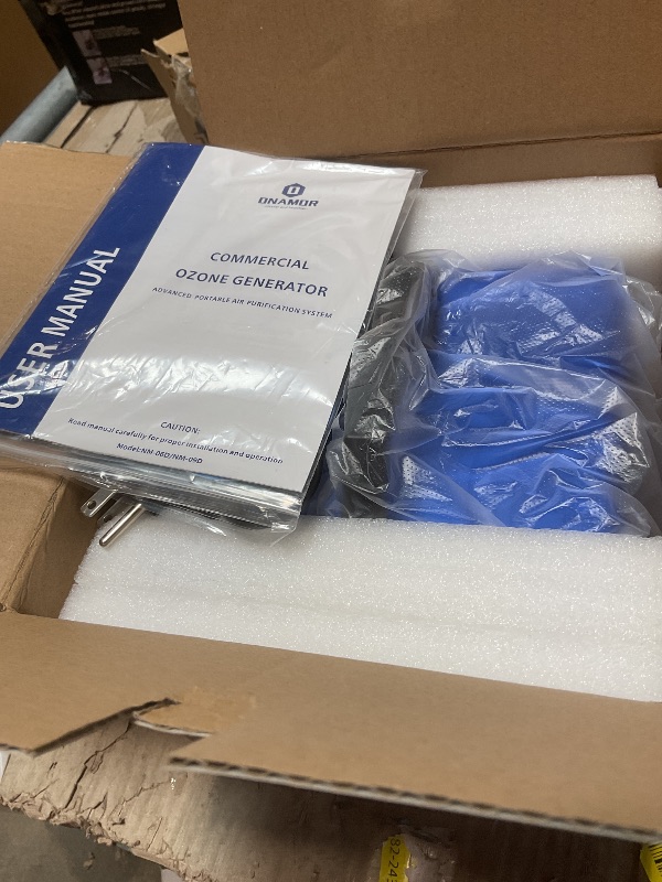 View 2 of **PARTS ONLY**
ONAMOR Digital Ozone Generator Odor Eliminator 180,000mg, High Capacity Ozone Machine Odor Removal Up to 8,000 Sq.Ft, Ionizer Deodorizer Ozonator for Home, Car, Smoke, Pet Room