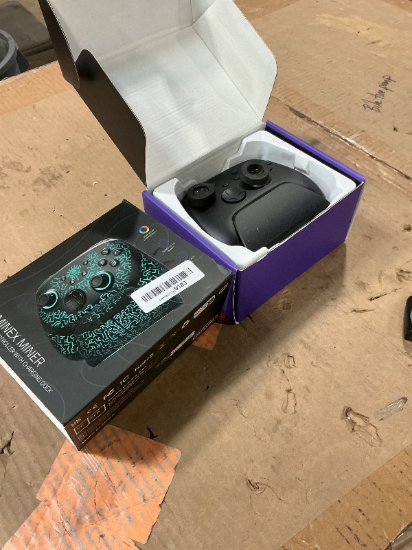 Photo 1 of ***USED***Switch 2 Pro Controller Wireless with Charging Dock, Hall Effect Controller for Switch 2/Switch/OLED/Steam Deck, Luminex Bluetooth Controles with Hidden Glow LED, One-Button Wake-Up, Back Paddles, Turbo & Motion