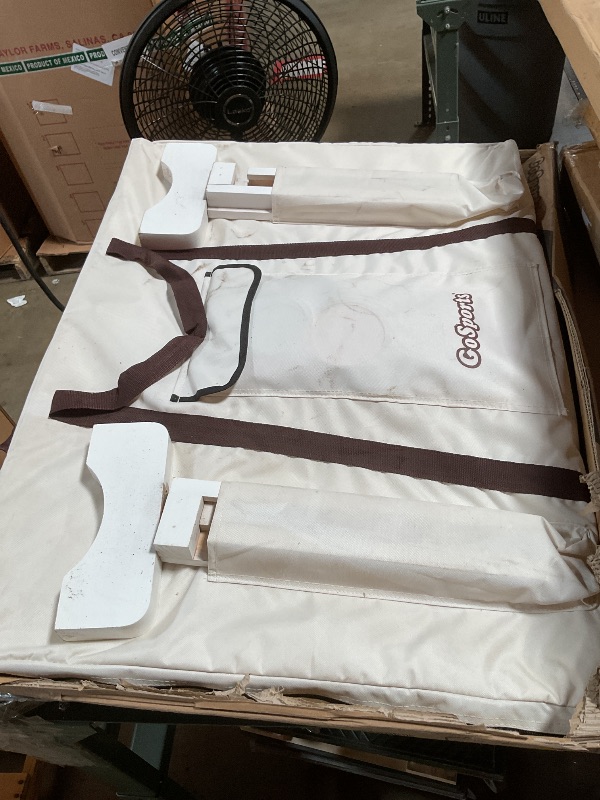 Photo 1 of **FOR PARTS ONLY/ DAMAGED / MISSING GAME PIECES*** GoSports 3 Foot Width Giant 4 in a Row Game with Carrying Case, Made from Wood