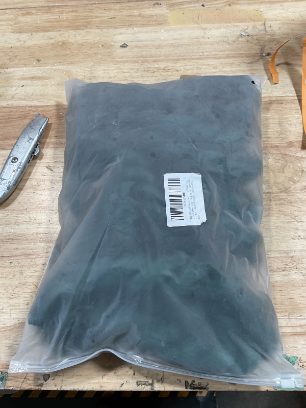 Photo 1 of 12 Pack Dark Green Cheesecloth Table Runner 10Ft, Christmas Table Runner 21.5 X 120 inch, Semi Sheer Cheese Cloth Fabric Boho Table Runner Bulk for Christmas Decorations,Bridal Shower,Wedding