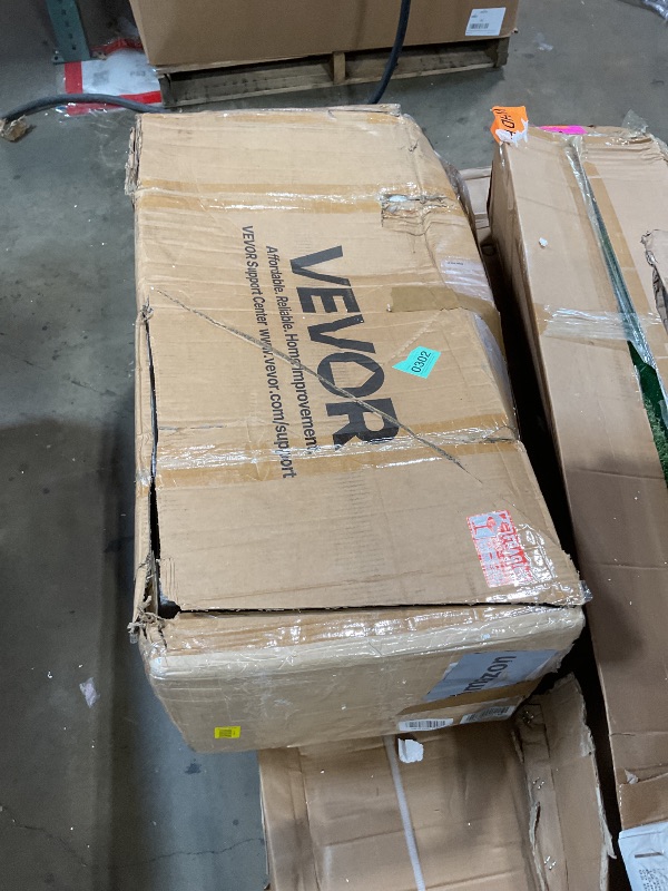 Photo 1 of ***MISSING STAND ** DOESNT POWER ON***VEVOR Band Saw with Stand, 10-Inch, Two-Speed Benchtop Bandsaw, 373W 1/2 HP, 6 in Max Cutting Height, 13.2 x 13.4 in Cast Iron Table, with 360° Work Light, Miter Gauge, Fence, Band Saw for Woodworking