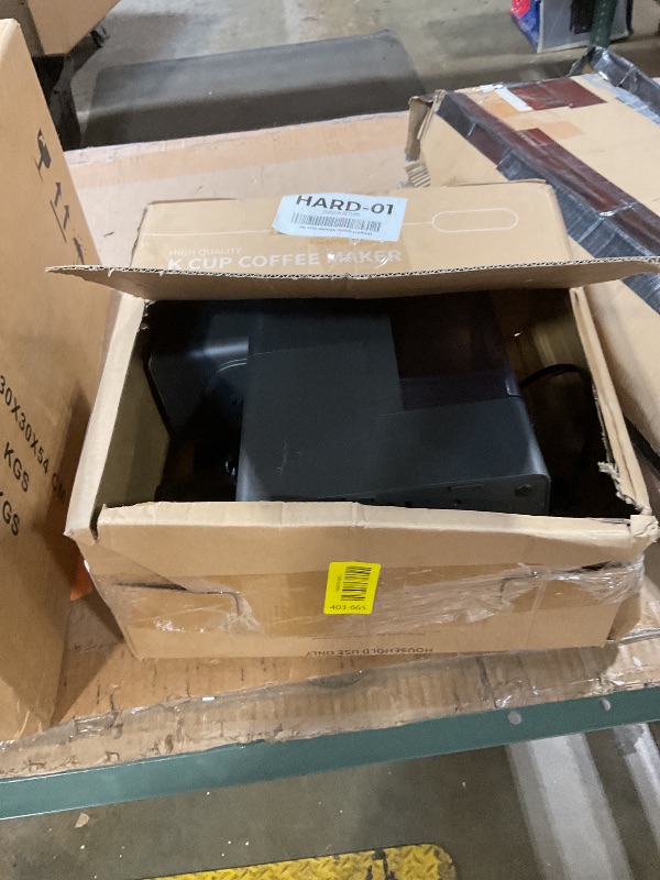 Photo 1 of ***UNTESTED**** TWOMEOW K Cup Coffee Maker With Bold Setting, Single Serve Hot & Iced Coffee Maker for K-Cup and Grounds, 52 Oz Removable Water Tank, 6 to 14oz Brew Size, Pod Coffee Machine With Reusable Filter, Gray