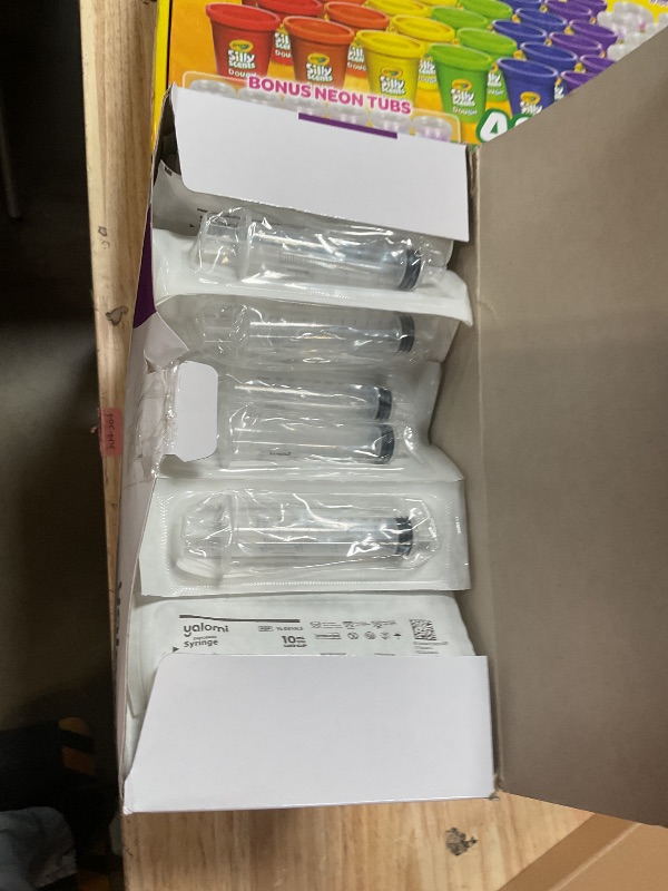 Photo 1 of 10mL Luer Slip Syringe (No Needle) | 100 Pack | Yalomi