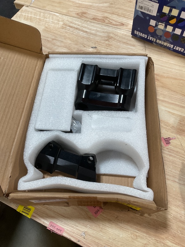 Photo 1 of ***used***HDBUBALUS Speedometer Instrument Mount Indicator Handlebar Top Clamp Fit for Harley Road Glide 2015-up Black