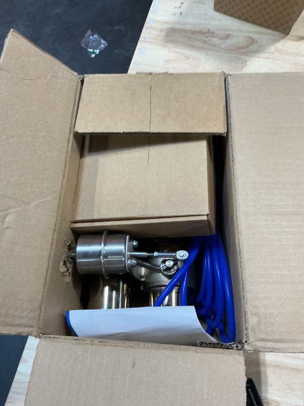 Photo 1 of ***used**Peastorm Valvetronic Exhaust Cutout 2.5 Inch with Elbow Muffler System Exhaust Valve Kit (1 Control Box, 1 Valve)