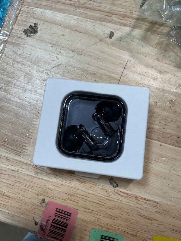 Photo 1 of ***RECOMENDED FOR PARTS/ RIGHT EAR NON-FUNCTIONAL**** Nothing Ear (3) Wireless Earbuds Super Mic 45dB Hybrid Active Noise Cancelling Bluetooth Headphones Hi-Res 6 Mics, 12mm Dynamic Bass Boost, Dual Connect ANC Sport Ear Buds for iPhone Android, Black