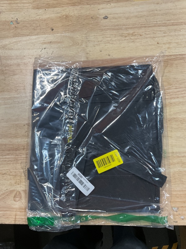 View 2 of **ONLY 1 BAG*** BALEINE 3Pk Reusable Grocery Bags, Foldable Shopping Bags for Groceries with Reinforced Bottom & Handles (Black)