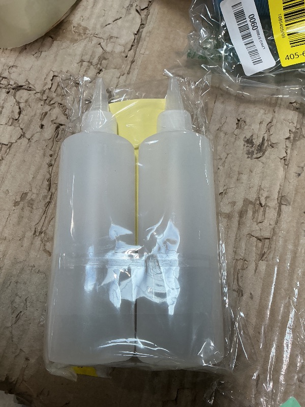 Photo 1 of 2 Pack 10 Oz (300ml) Condiment Squeeze Bottles, Leak Proof, Refillable