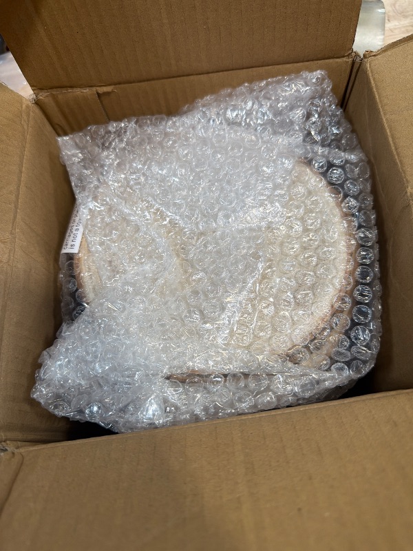 Photo 1 of **PARTIAL SET / MISSING PIECES*** Wood Slices,Wood Slices for Centerpieces Table Decorations,Unfinished Rounds Wood for Crafts,Wood Slice for Rustic Wedding Decoration Projects, Natural Paulownia Wooden Slabs (8-9 inch 10 Pcs)