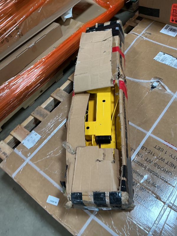 Photo 1 of ***MISSING PIECES***2 Ton Folding Hydraulic Engine Hoist with Load Leveler 4400 LBS Capacity Heavy Duty Cherry Picker 6 Swivel Wheels&Hydraulic Pump Adjustable Boom (0.5T-2T) for Garage Workshop Warehouse