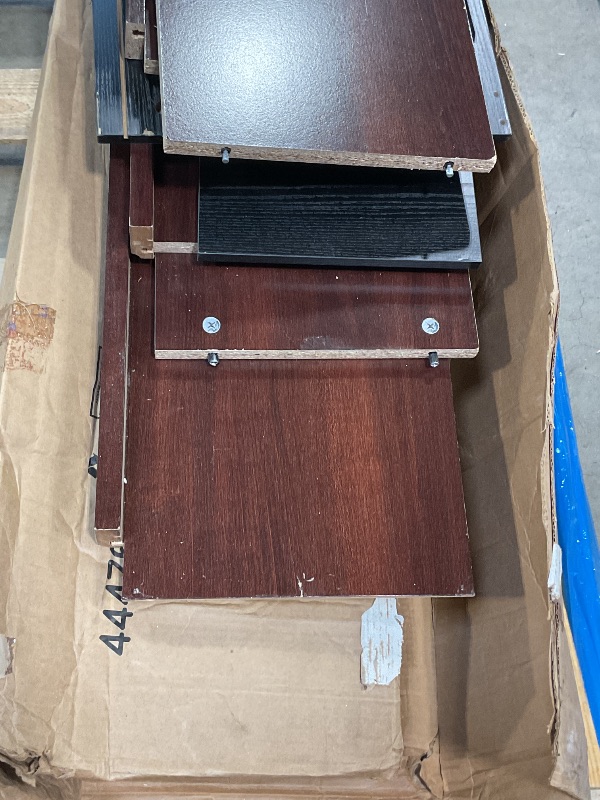 Photo 1 of *** USED MAJOR DAMAGE SOME PACKAGING SOME NOT***Sauder Miscellaneous Storage Bookcase, Select Cherry Finish