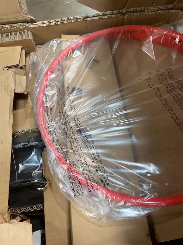 Photo 1 of ** SELLING AS PARTIAL SET. TWO OUT OF THREE BOXES.**Goalrilla Basketball Hoops with Tempered Glass Basketball Goal Backboard, Black Anodized Frame, and In-ground Anchor System