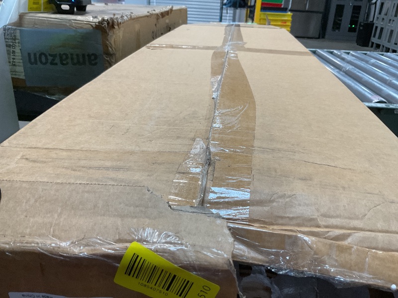 Photo 1 of ** minor dent corner damage on multiple pieces. One piece has damag to both ends.**NeatiEase Wood Panels for Wall, 4-Piece 96" x 12.6" Soundproof Wood Slat Wall Panel for Interior Wall Decor Noise Cancelling, Acoustic Wall Panels, Sound Absorbing Panel (T