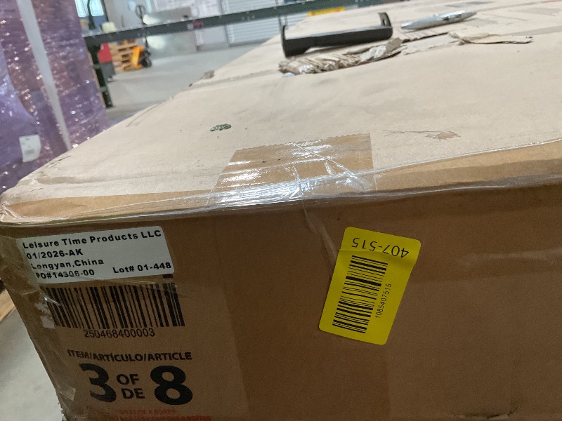Photo 1 of ** SELLING FOR PARTS AS PARTIAL SET. SIX OUT OF EIGHT BOXES. MINOR SCRAPE DAMAGE . MISSING BOX 7, AND BOX 8, WHICH IS A HEATER. WILL NEED A TRUCK FOR PICK UP. WILL BE ON A PALLET.** Backyard Discovery Lennon 4-6 Person Traditional Cedar Outdoor Cube Sauna