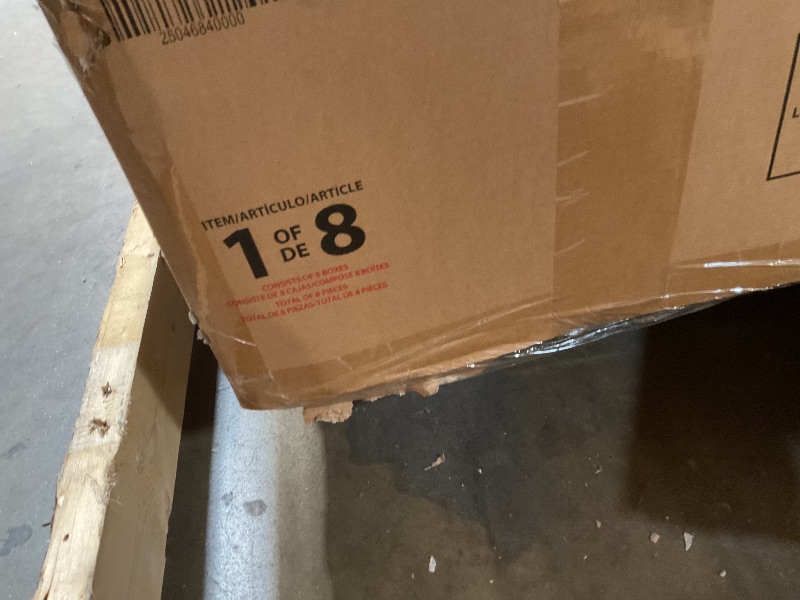 Photo 1 of ** SELLING FOR PARTS AS PARTIAL SET. SIX OUT OF EIGHT BOXES. MINOR SCRAPE DAMAGE . MISSING BOX 7, AND BOX 8, WHICH IS A HEATER. WILL NEED A TRUCK FOR PICK UP. WILL BE ON A PALLET.** Backyard Discovery Lennon 4-6 Person Traditional Cedar Outdoor Cube Sauna