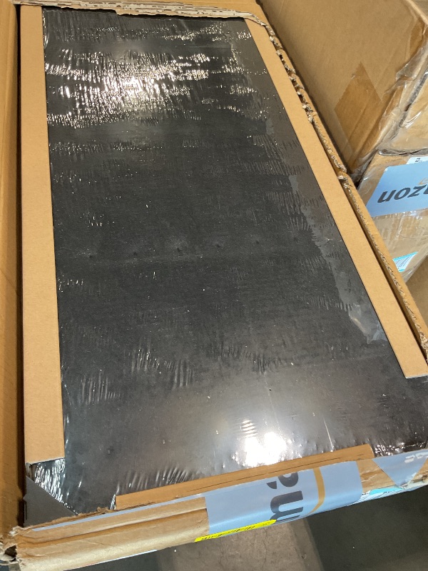 Photo 1 of **RECOMENDED FOR PARTS/ BOTH PANELS HAVE CRACKS IN THEM*** 2-Pack Acoustic Wood Slat Panels - Soundproof Wall Paneling for Interior Decor