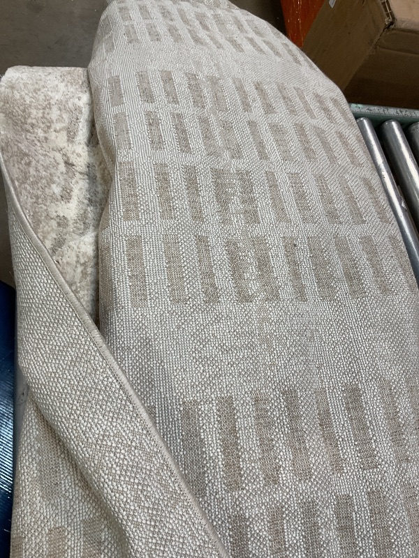 View 4 of ** dirt from transport** Loloi Amber Lewis Monty Collection MOT-03 Ivory/Beige 7'-10" x 10' Area Rug