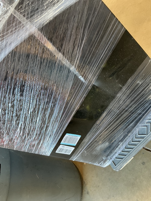 Photo 1 of *** DENT ON SIDE PANEL ***FRIGIDAIRE EFRF7003-BLACK Chest Deep Freezer, 7 Cu. Ft, Black Adjustable Thermostat-Removable Vinyl Coated Wire Basket-Easy Defrost Drain