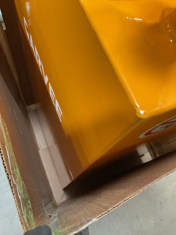 Photo 1 of ** selling a partial set. Threads are rusted/dented.**Garvee 50 gal Fuel Caddy with Manual Pump – Heavy Duty Gasoline & Diesel Transfer Tank On 4 Wheels, Spill-Proof Portable Fuel Container for Boat, Truck, Lawn Mower, ATV, Garage & Farm – Yellow