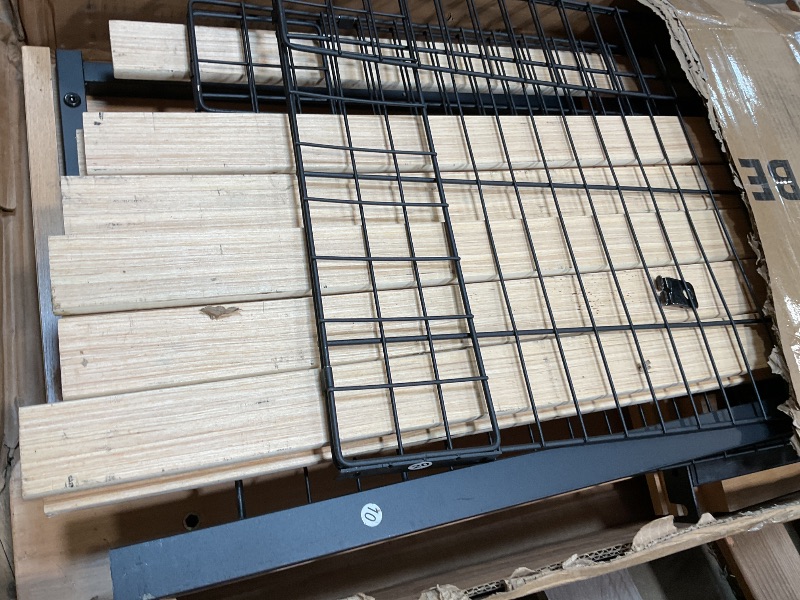 Photo 1 of ****UNKNOWN MISSING PIECES*** GAOMON Queen Size Bed Frame with 4 Storage Drawers and Rattan Headboard