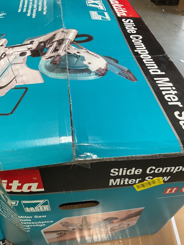 Photo 1 of ***DAMAGED PIECES/ MAKES NON-MANUFACTURE NOISE WHEN OPERATING**** Makita LS1019L 10" Dual-Bevel Sliding Compound Miter Saw with Laser