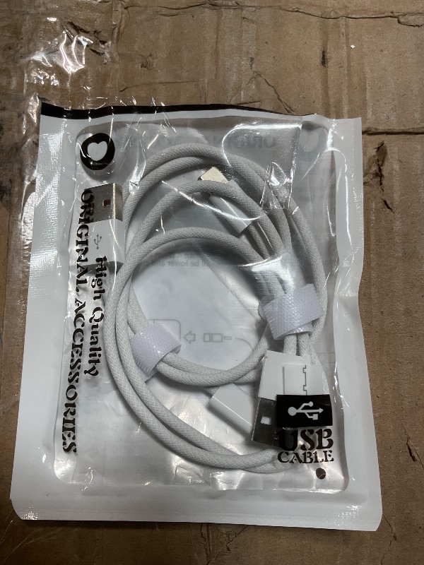 Photo 1 of 2pack 1.5FT Short CarPlay Charger Cable Compatible for IPhone 17/16E/16/15, 17Air, 15 16 17 Pro Max,Plus Charging Cord, USB A to USB C Woven Cable for AirPods 4, AirPods Pro (2nd/3rd Gen) Charger Cord