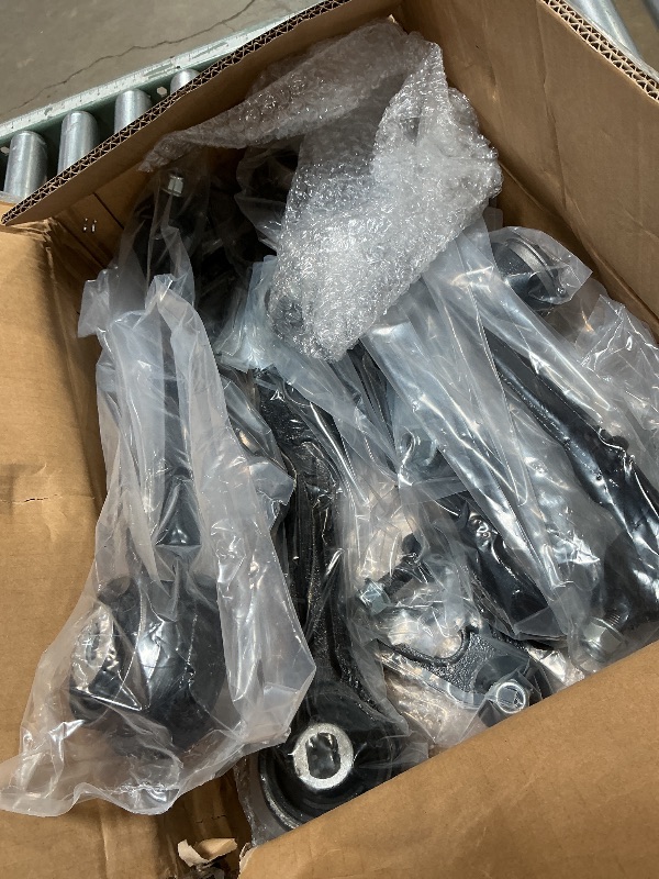 Photo 1 of 14 Pc Front Upper Lower Ball Joints Tie Rod Ends Adjusting Sleeves Suspension & Steering Kit Compatible with 4x4 Models Only