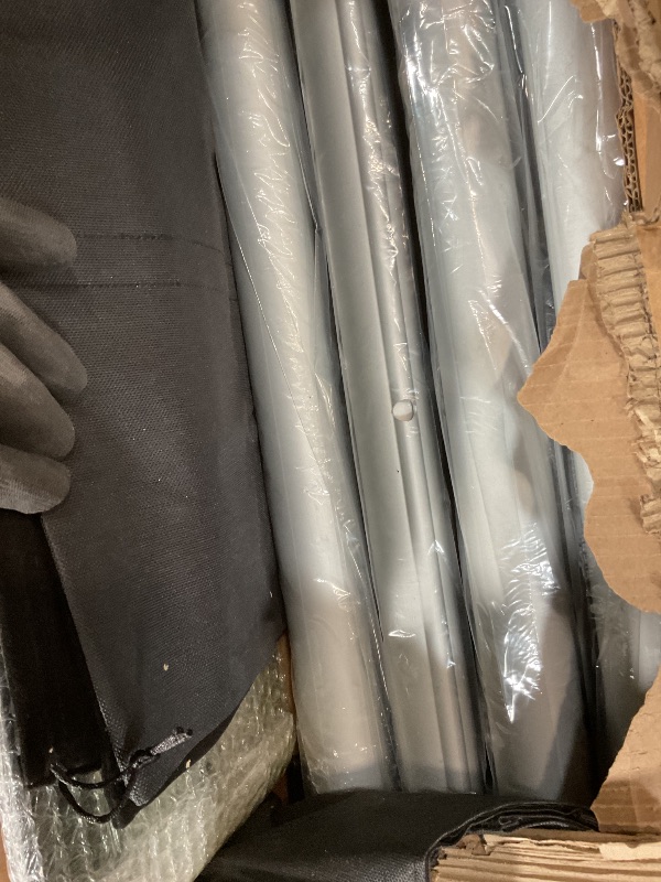 Photo 1 of 10x10Ft Double Crossbar Backdrop Stand, Heavy Duty Pipe and Drape Stand, Wedding Backdrop for Photography Backdrop, Party, Event, and Ceremony Decorations