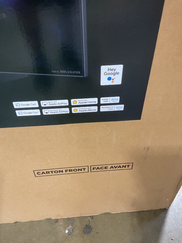 Photo 1 of **NO POWER CORD UNABLE TO TEST** TCL 98 Inch Class QM7K Series | Mini LED QLED 4K HDR | 98QM7K, 2025 Model | 120HZ-144HZ Anti Reflective Screen Smart Google TV Dolby Atmos Onkyo Audio | Voice Remote Alexa Gaming Streaming Television