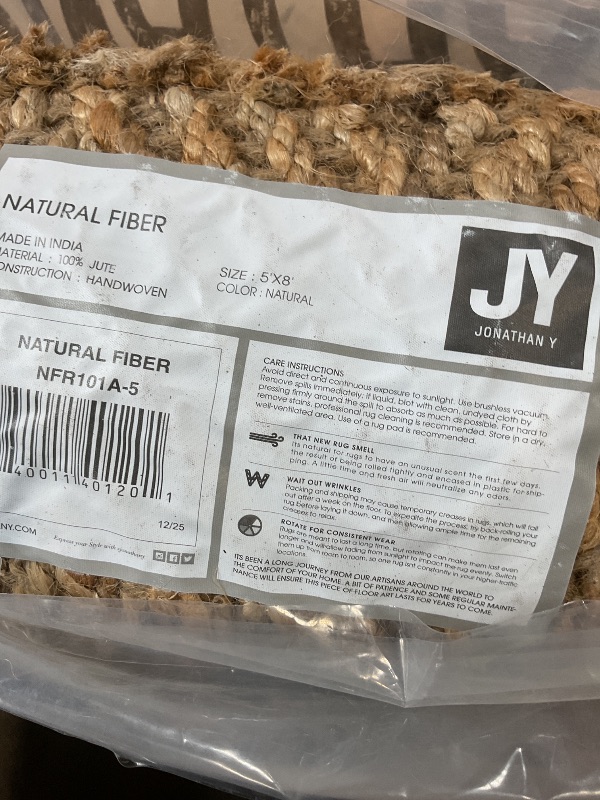 Photo 1 of 100% HANDWOVEN JUTE