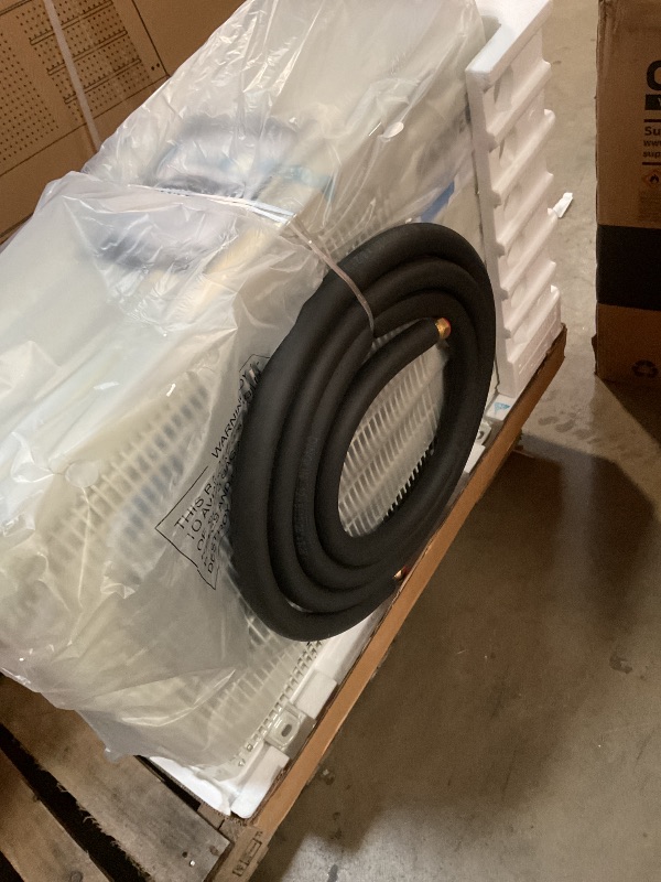 Photo 1 of ** LINES NEED TO BE RECHARGED*** two boxes **12,000 BTU Mini Split Air Conditioner with 22 SEER2 Efficiency,750 Sq.Ft Cooling/Heating, Energy Star Certified,Smart Inverter Tech,Alexa-Compatible WiFi Control,Professional Installation Kit Included